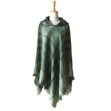 New Woman keep warm Solid Color Hooded Cape Poncho  Winter Collar Knitted Sweater Outdoor Wear Tassel  Coat For  fashion Female - THE PLACE TO BE !!