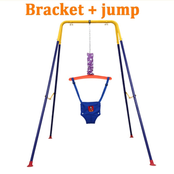 Children's swing With a baby artifact Baby bouncing chair baby child jumping chair fitness frame swing indoor hanging chair toy