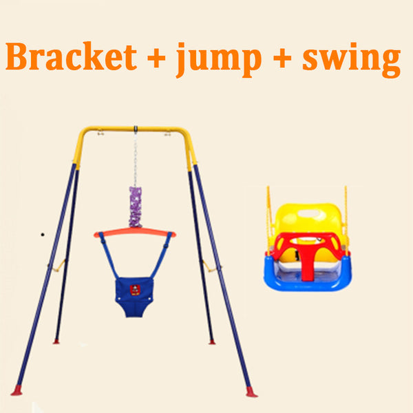 Children's swing With a baby artifact Baby bouncing chair baby child jumping chair fitness frame swing indoor hanging chair toy