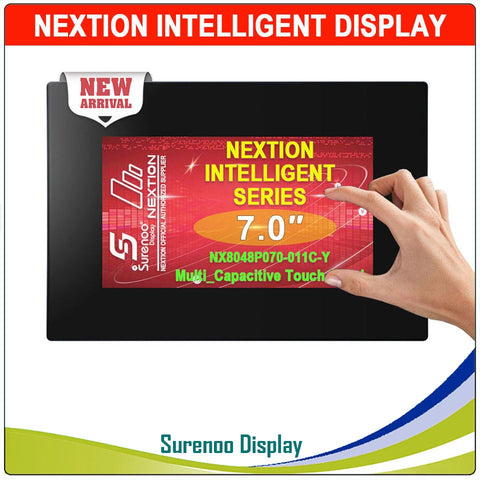 7.0" NX8048P070 Nextion Intelligent HMI UART Serial TFT LCD Module Display Panel Resistive or Capactive Touch Panel Enclosure - THE PLACE TO BE !!