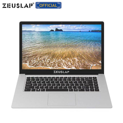 ZEUSLAP 15.6inch Intel Quad Core CPU 4GB Ram 64GB EMMC Windows 10 System 1920*1080P FHD Screen Netbook Laptop Notebook Computer