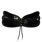 Women Invisible Bra Super Push Up Seamless Self-Adhesive Sticky Wedding Party Front Strapless A B C D Cup Fly Bra - THE PLACE TO BE !!