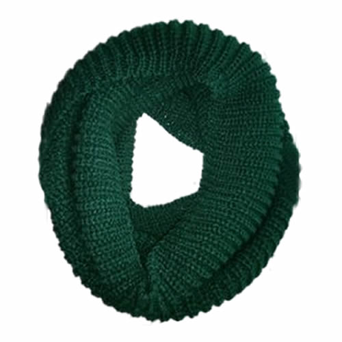 New Arrive Men Women's Nice Winter Warm Infinity 2Circle Cable Knit Cowl Neck Long Scarf Shawl