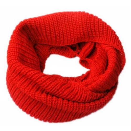 New Arrive Men Women's Nice Winter Warm Infinity 2Circle Cable Knit Cowl Neck Long Scarf Shawl