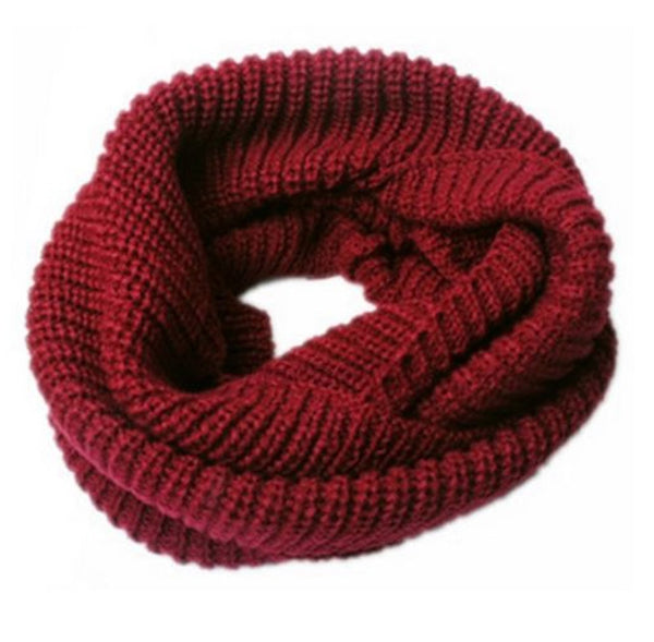 New Arrive Men Women's Nice Winter Warm Infinity 2Circle Cable Knit Cowl Neck Long Scarf Shawl