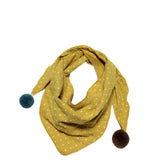 Spring Baby Girls Dot Plaid Triangle Scarves Autumn Winter Boys Girls Shawl Children Cotton Neck Collars Warm Kids Neckerchief - THE PLACE TO BE !!