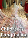 Luxury Mother Daughter Dresses Beaded Custom Mommy And Me Clothes Crystal Robe De Soiree Mutter Tochter Kleidung Mamma E Figlia - THE PLACE TO BE !!