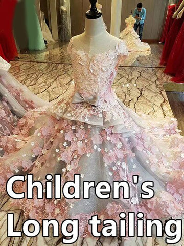 Luxury Mother Daughter Dresses Beaded Custom Mommy And Me Clothes Crystal Robe De Soiree Mutter Tochter Kleidung Mamma E Figlia