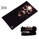 Skull Design Series Scarf Variety Tube Half Face Mask Halloween Headband Bandana Headwear Bicycle Head Scarf Snowboard Headscarf - THE PLACE TO BE !!