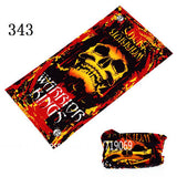 Skull Design Series Scarf Variety Tube Half Face Mask Halloween Headband Bandana Headwear Bicycle Head Scarf Snowboard Headscarf - THE PLACE TO BE !!
