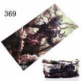 Skull Design Series Scarf Variety Tube Half Face Mask Halloween Headband Bandana Headwear Bicycle Head Scarf Snowboard Headscarf - THE PLACE TO BE !!