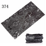 Skull Design Series Scarf Variety Tube Half Face Mask Halloween Headband Bandana Headwear Bicycle Head Scarf Snowboard Headscarf - THE PLACE TO BE !!