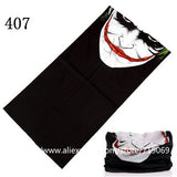 Skull Design Series Scarf Variety Tube Half Face Mask Halloween Headband Bandana Headwear Bicycle Head Scarf Snowboard Headscarf - THE PLACE TO BE !!