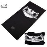 Skull Design Series Scarf Variety Tube Half Face Mask Halloween Headband Bandana Headwear Bicycle Head Scarf Snowboard Headscarf - THE PLACE TO BE !!
