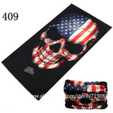 Skull Design Series Scarf Variety Tube Half Face Mask Halloween Headband Bandana Headwear Bicycle Head Scarf Snowboard Headscarf - THE PLACE TO BE !!