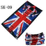 Skull Design Series Scarf Variety Tube Half Face Mask Halloween Headband Bandana Headwear Bicycle Head Scarf Snowboard Headscarf - THE PLACE TO BE !!