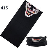 Skull Design Series Scarf Variety Tube Half Face Mask Halloween Headband Bandana Headwear Bicycle Head Scarf Snowboard Headscarf - THE PLACE TO BE !!