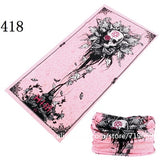 Skull Design Series Scarf Variety Tube Half Face Mask Halloween Headband Bandana Headwear Bicycle Head Scarf Snowboard Headscarf - THE PLACE TO BE !!