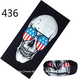 Skull Design Series Scarf Variety Tube Half Face Mask Halloween Headband Bandana Headwear Bicycle Head Scarf Snowboard Headscarf - THE PLACE TO BE !!
