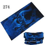 Skull Design Series Scarf Variety Tube Half Face Mask Halloween Headband Bandana Headwear Bicycle Head Scarf Snowboard Headscarf - THE PLACE TO BE !!