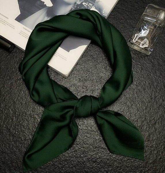 luxury brand bags SCARF women's silk scarf fashion lady square scarves soft shawls pashmina solid color bandana