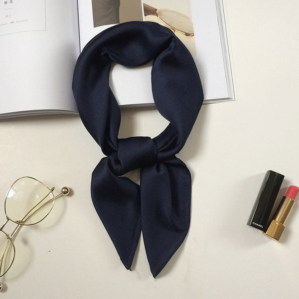 luxury brand bags SCARF women's silk scarf fashion lady square scarves soft shawls pashmina solid color bandana