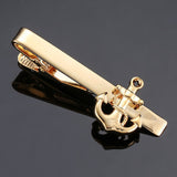 DY New and high quality laser engraving tie clip  fashion style  gold  silver and black men's business tie pin Free Delivery - THE PLACE TO BE !!