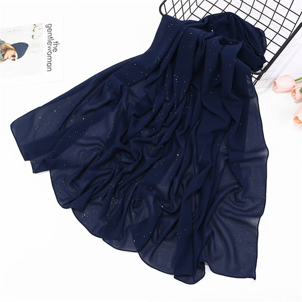 women plain bubble chiffon scarf hijab wrap printe solid color shawls headband muslim hijabs scarves/scarf 47 colors