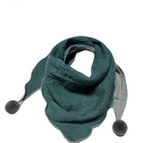 Spring Baby Girls Dot Plaid Triangle Scarves Autumn Winter Boys Girls Shawl Children Cotton Neck Collars Warm Kids Neckerchief - THE PLACE TO BE !!