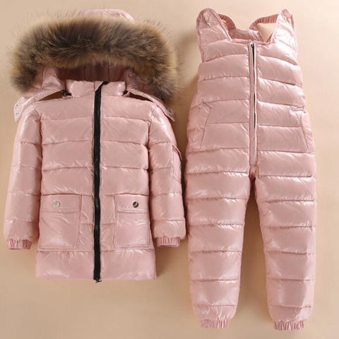 New Style Children Down Jacket Baby Winter Ski Wear Boys And Girls Infant Winter Jacket Baby Boy Parka Snow Set Warm - THE PLACE TO BE !!