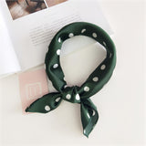 50*50cm Square Silk Feel Satin Scarf Elegant Women Head Skinny Retro Hair Tie Band Small Fashion Square Kerchief Neck Scarf - THE PLACE TO BE !!