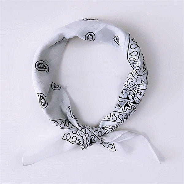Unisex Cotton Blend Hip Hop Bandana Headwear Hair Band Scarf Neck Wrist Wrap Band Magic  Head Square Scarf