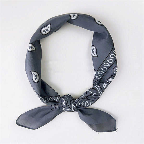 Unisex Cotton Blend Hip Hop Bandana Headwear Hair Band Scarf Neck Wrist Wrap Band Magic  Head Square Scarf