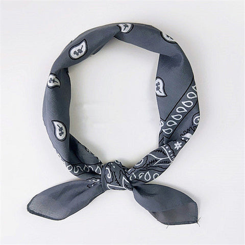 Unisex Cotton Blend Hip Hop Bandana Headwear Hair Band Scarf Neck Wrist Wrap Band Magic  Head Square Scarf