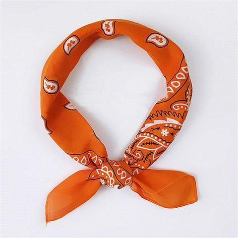 Unisex Cotton Blend Hip Hop Bandana Headwear Hair Band Scarf Neck Wrist Wrap Band Magic  Head Square Scarf