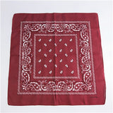 Unisex Cotton Blend Hip Hop Bandana Headwear Hair Band Scarf Neck Wrist Wrap Band Magic  Head Square Scarf - THE PLACE TO BE !!