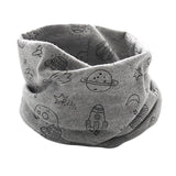 Spring Autumn Children's Cotton Scarf Baby Kids Scarf Winter Boys Girls Cartoon Scarves Child Collar O Ring Magic Neckerchief - THE PLACE TO BE !!