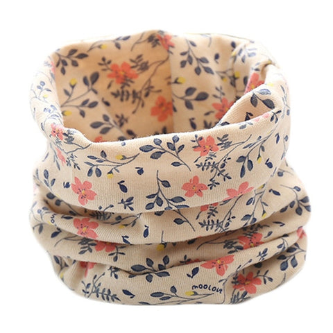 Spring Autumn Children's Cotton Scarf Baby Kids Scarf Winter Boys Girls Cartoon Scarves Child Collar O Ring Magic Neckerchief