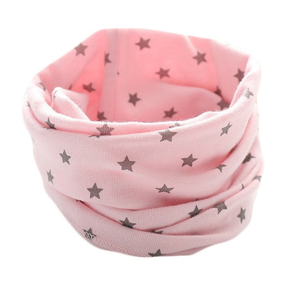 Spring Autumn Children's Cotton Scarf Baby Kids Scarf Winter Boys Girls Cartoon Scarves Child Collar O Ring Magic Neckerchief