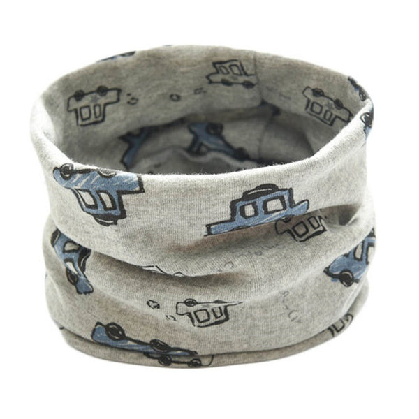 Spring Autumn Children's Cotton Scarf Baby Kids Scarf Winter Boys Girls Cartoon Scarves Child Collar O Ring Magic Neckerchief