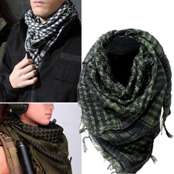 High Quality Arab Shemagh Keffiyeh Military Tactical Palestine Scarf for Men Shawl Kafiya Wrap Shemagh Scarf Fashion Scarves
