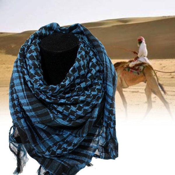 High Quality Arab Shemagh Keffiyeh Military Tactical Palestine Scarf for Men Shawl Kafiya Wrap Shemagh Scarf Fashion Scarves