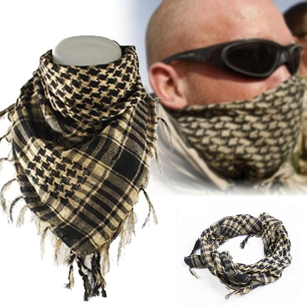 High Quality Arab Shemagh Keffiyeh Military Tactical Palestine Scarf for Men Shawl Kafiya Wrap Shemagh Scarf Fashion Scarves