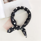 50X50CM Fashion Women Square Scarf All-match Wraps Elegant Floral Dot Spring Summer Head Neck Hair Tie Band Neckerchief - THE PLACE TO BE !!