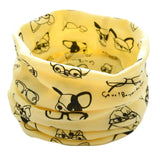 Spring Autumn Children's Cotton Scarf Baby Kids Scarf Winter Boys Girls Cartoon Scarves Child Collar O Ring Magic Neckerchief - THE PLACE TO BE !!