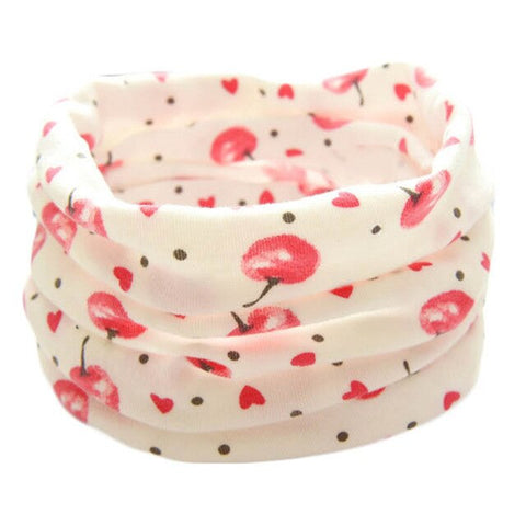 Spring Autumn Children's Cotton Scarf Baby Kids Scarf Winter Boys Girls Cartoon Scarves Child Collar O Ring Magic Neckerchief