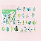 45 Pcs/Pack Mohamm Kawaii Japanese Decoracion Journal Cute Diary Flower Stickers Scrapbooking Flakes Stationery School Supplies