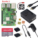 Raspberry Pi 3 Model B+ 3.5 inch Touchscreen LCD + ABS Case + 32GB SD Card + 3A Power Adapter + Heatsinks + HDMI for RPI 3B Plus - THE PLACE TO BE !!