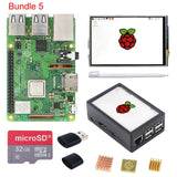 Raspberry Pi 3 Model B+ 3.5 inch Touchscreen LCD + ABS Case + 32GB SD Card + 3A Power Adapter + Heatsinks + HDMI for RPI 3B Plus - THE PLACE TO BE !!
