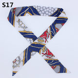 On-Sale 2018 New Arrivals Bag Scarf Print Silk Scarf Women Small Bag Ribbon Fashion Female Hair Ribbons Fashion Handbag Scarves - THE PLACE TO BE !!